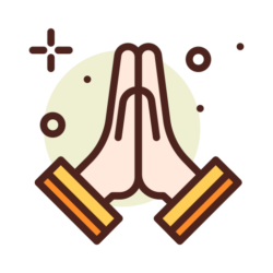 praying
